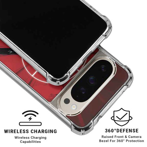 Marvel Black Widow Widowmaker Google Pixel 9/9 Pro Clear Case